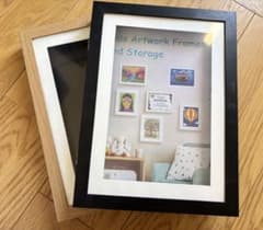 Kids Artwork Frames and Storage 2個セットのサムネイル