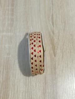 Gavebånd Ribbon ペーパーリボン ハート柄 30mのサムネイル