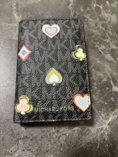 椿*ん様 MICHAEL KORS 二つ折り財布 カラフル刺繍のサムネイル
