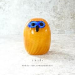 iittala Northern Owl Yellow イッタラ バード オウル - メルカリ