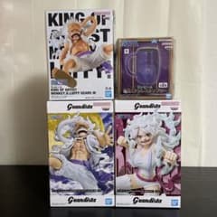 ワンピース フィギュア 3点セットとルフィ ボニー タンブラー