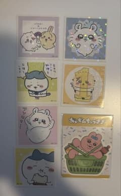 ちいかわ おぱんちゅうさぎ シール 7枚セットのサムネイル