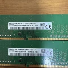 SK hynix DDR4 2400MHz 8GB 2枚セット 合計16GBのサムネイル