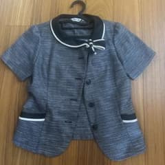 Selery 半袖ジャケット 11号 グレー系のサムネイル