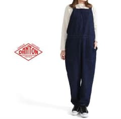 DANTON ダントンデニムサロペット オーバーオール36 JD-2601 - メルカリ
