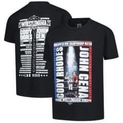 WWEレッスルマニア41 シナvs コーディ Tシャツ 2XLサイズ - メルカリ