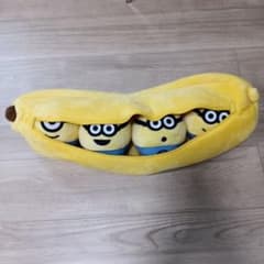 바나나형 미니언 쿠션