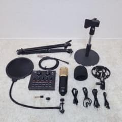 美品✨配信機材セット ライブ配信 コンデンサーマイク 入門用 初心者