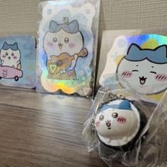 ちいかわ くら寿司 フィギュアハチワレ ステッカー セットのサムネイル