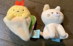 스미코구라시 10주년 타임 캡슐 테리 봉제인형 고양이 에비후라이의 꼬리