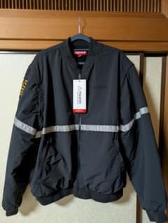 Zip-Off Sleeve Reflective Stripe Jacket - メルカリ