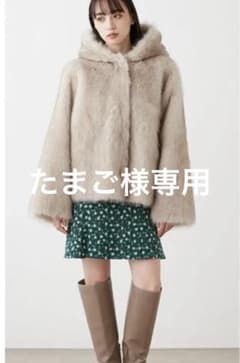 snidel ファーコート　美品のサムネイル