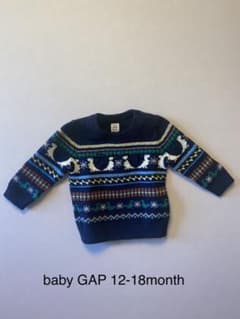 25   babyGAP ギャップ　セーター　12-18monthのサムネイル