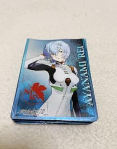 トレカ　キャラクタースリーブ　綾波レイのサムネイル