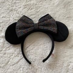 Disney Resort 미니 카츄샤 스팽글 블랙