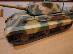 タミヤ 1/16 キングタイガー ポルシェ砲塔 - メルカリ