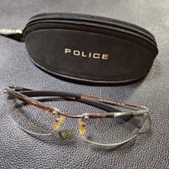 POLICE シルバーサングラス クリアレンズのサムネイル