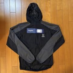 極美品】ホグロフス 軽量ストレッチ ナイロンパーカ S タグ付き 