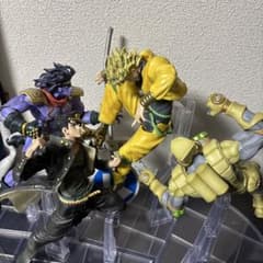 ジョジョの奇妙な冒険 アクションフィギュア 4体セットA.BC.D賞のサムネイル