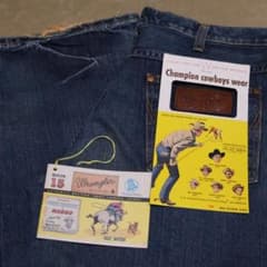 Wrangler Champion cowboys wear Denim 31 - メルカリ