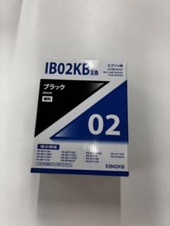 エプソン用 互換インクカートリッジ IB02KB ブラックのサムネイル