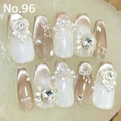 ネイル ネイルチップオーダー フレンチ リボン ワンホン ちゅるん マグネット ネイル ネイルチップオーダー フレンチ リボン ワンホン ちゅるん