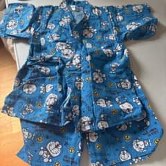 ドラえもん 甚平 サイズ100 青のサムネイル