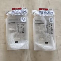 【新品未開封】WHITEE FIFTH 薬用美白化粧水 つめかえ用　2袋セットのサムネイル