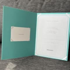Tiffany 結婚証明書のサムネイル