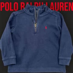 Polo Ralph Lauren ネイビー セーター 3T 100cm ハーフのサムネイル