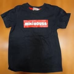 MIKI HOUSE ロゴプリント Tシャツ 100cmのサムネイル