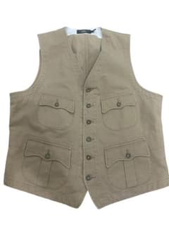 RRL ポケット付きベスト Lサイズ　ダブルアールエル RRL ポケット付きベスト Lサイズ ダブルアールエル - メルカリ