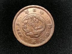 竜2銭銅貨 明治6年(特年) 磨き - メルカリ