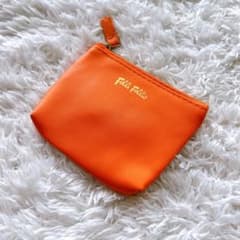 Folli Follie フォリフォリ コインケース ミニポーチ オレンジ - メルカリ