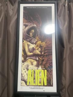 R*B様 ロッキンジェリービーン ALIEN エイリアン ポスター シリアルナン R*B様 ロッキンジェリービーン ALIEN エイリアン ポスター シリアル