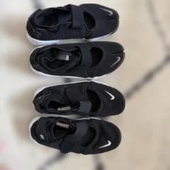 NIKE エアリフト サンダル ブラック　親子ペアセットのサムネイル