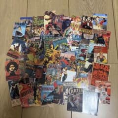 ヴィンテージ風 ポストカード まとめ売り 大量 レトロ 映画 広告コラージュ素材のサムネイル