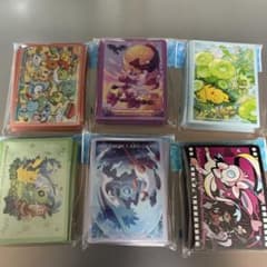 デッキシールド開封品　プレイルーム、色違いのデカヌチャン、ニンフィア等のサムネイル
