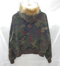 M1600 Supplier Faux Fur Cross Zip Hoodie - メルカリ