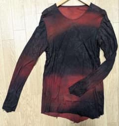14th Addiction Ｔシャツ 長袖 14th Addiction 長袖カットソー レッド 赤 ブラック 黒 スネーク