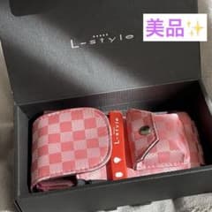 美品 CAMEO L-style ダーツケース クリスタルクロス ピンク 未使用のサムネイル