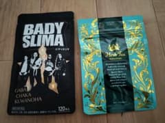 ダイエットサプリ】BADY SLIMA（バディスリマ） 120粒＋ハーブティー