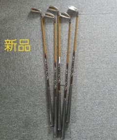 【新品&未使用】ゴルフクラブセット　韋駄天X アイアン 5本　有賀園のサムネイル