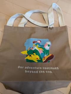 【新品未使用】スタバポケモンコラボトートバッグピカチュウのサムネイル