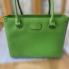 kate spade ハンドバッグ グリーンお値下げ4800円→3900円のサムネイル
