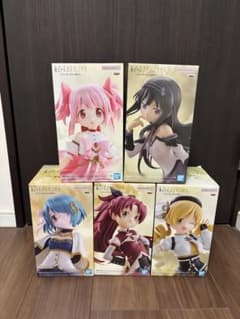 魔法少女まどかマギカ まどマギ フィギュア コンプセット 5体まとめのサムネイル
