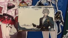 原神 璀夜華宴シリーズ 煌めく夜の宴 特典 クリアカード アルハイゼン 