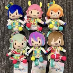 全6種セット】プロセカ ふわぷちミニぬいぐるみ ワンダーランズショウ