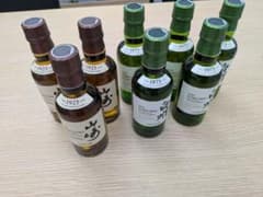 未開封品 サントリー 山崎3本 白州5本 ミニボトル 180ml 飲み比べセット 未開封品 サントリー 山崎3本 白州5本 ミニボトル 180ml 飲み比べ