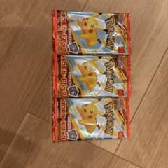 マクドナルド　ハッピーセットプロモカードパック3パックのサムネイル